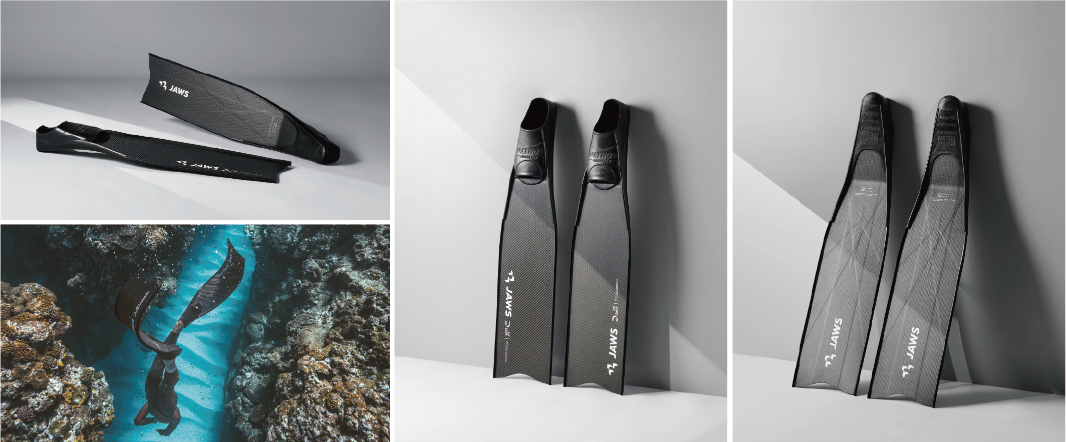 2024年iF設計獎獲獎作品_Jaws Fins Model 3D | 自由潛水用蛙鞋